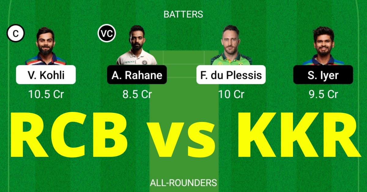 RCB VS KKR