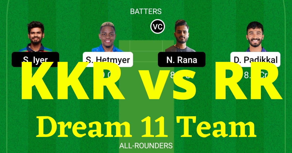 KKR VS RR